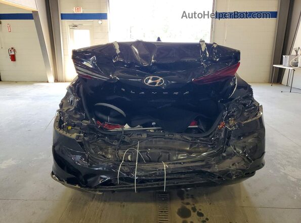 KMHD84LF3LU987767 2020 HYUNDAI ELANTRA Black Widok z tyłu