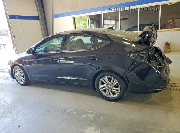 KMHD84LF3LU987767 2020 HYUNDAI ELANTRA Black Tył lewy