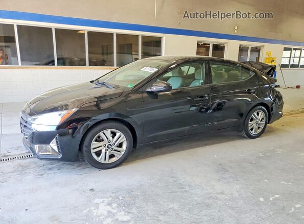 KMHD84LF3LU987767 2020 HYUNDAI ELANTRA Black Przód lewy