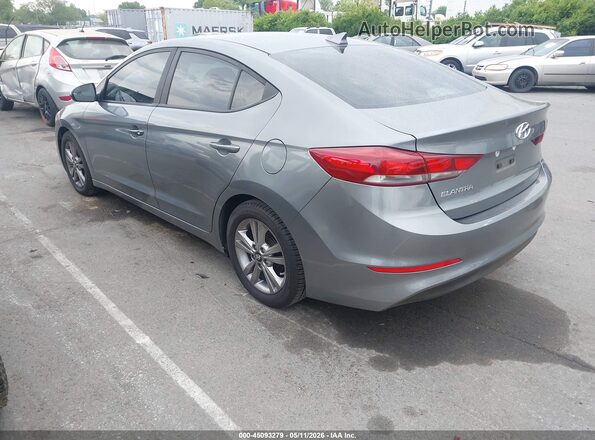 KMHD84LF4HU210411 2017 HYUNDAI ELANTRA Gray Trasero izquierdo