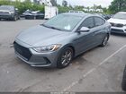 2017 Hyundai Elantra Se Gray vin: KMHD84LF4HU210411