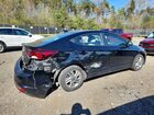 2020 Hyundai Elantra Sel Черный vin: KMHD84LF4LU051155