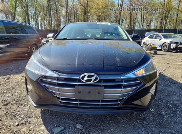 KMHD84LF4LU051155 2020 HYUNDAI ELANTRA Черный Вид спереди