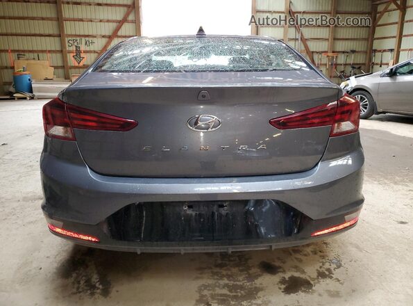KMHD84LF4LU973201 2020 HYUNDAI ELANTRA Gray Вид ззаду