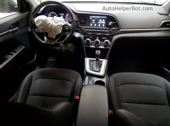KMHD84LF4LU973201 2020 HYUNDAI ELANTRA Gray Вид панелі приладів