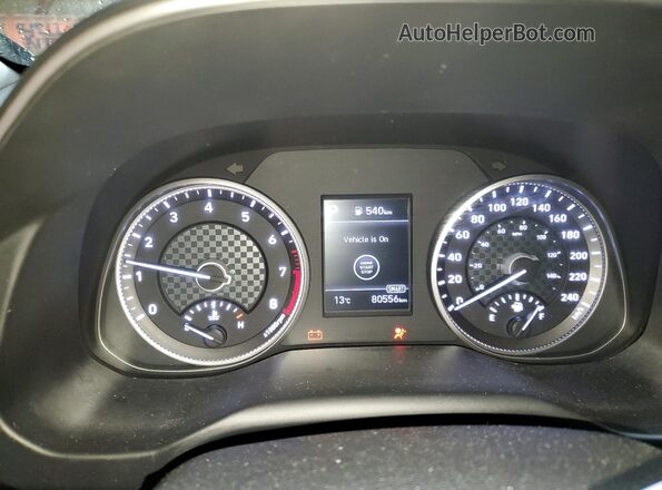 KMHD84LF4LU973201 2020 HYUNDAI ELANTRA Gray Вид щитка приладів