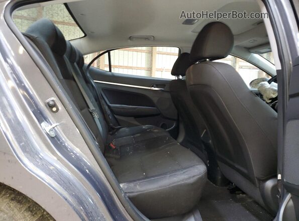 KMHD84LF4LU973201 2020 HYUNDAI ELANTRA Gray Вид задніх сидінь