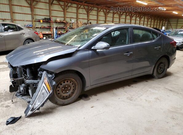 KMHD84LF4LU973201 2020 HYUNDAI ELANTRA Gray Передня ліва чверть