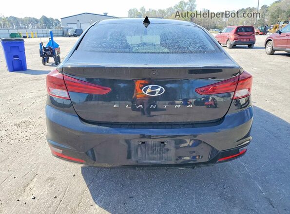 KMHD84LF5KU769960 2019 HYUNDAI ELANTRA Black Հետևի տեսք