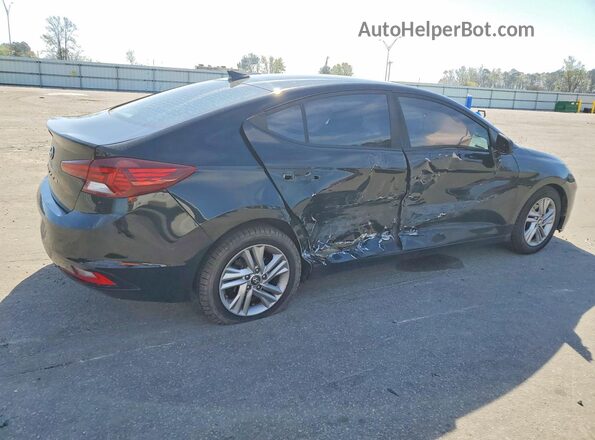 KMHD84LF5KU769960 2019 HYUNDAI ELANTRA Black Հետևի աջ