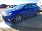 2019 Hyundai Elantra Se Blue vin: KMHD84LF5KU871209