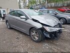 2020 Hyundai Elantra Sel Gray vin: KMHD84LF5LU062696
