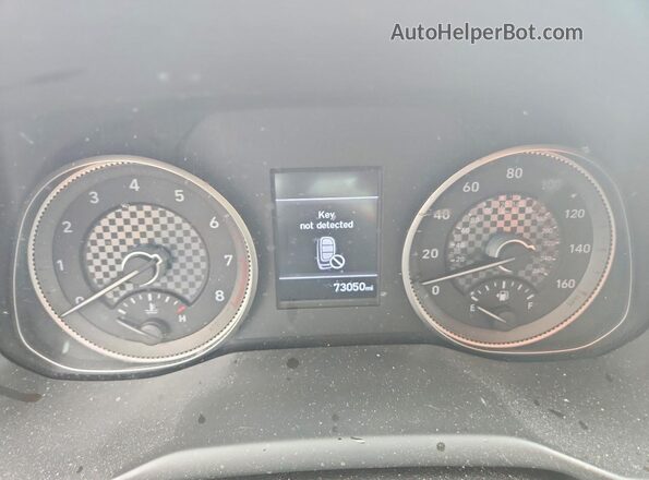 KMHD84LF5LU107314 2020 HYUNDAI ELANTRA Серебряный Вид щитка приборов