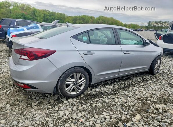 KMHD84LF5LU107314 2020 HYUNDAI ELANTRA Серебряный Задняя правая четверть