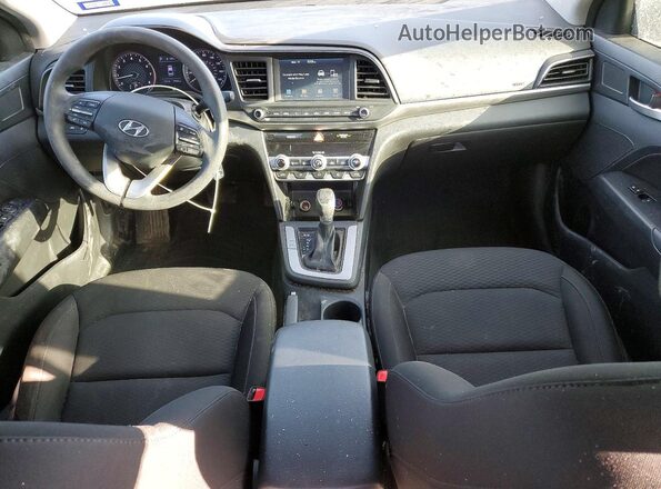 KMHD84LF5LU951904 2020 HYUNDAI ELANTRA Black წინა პანელის ხედი