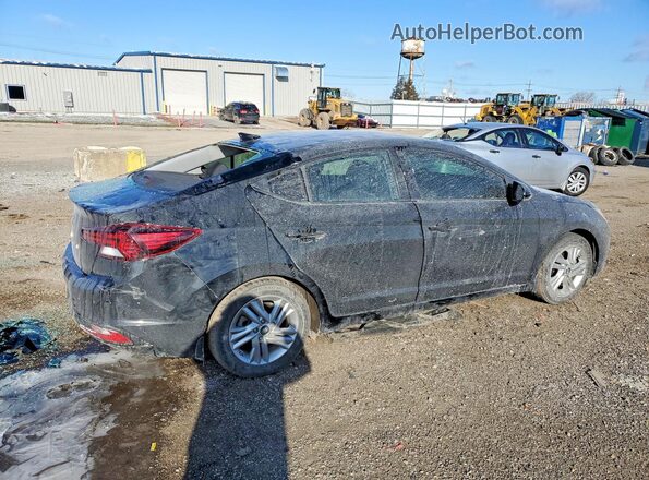 KMHD84LF5LU951904 2020 HYUNDAI ELANTRA Black უკანა მარჯვენა