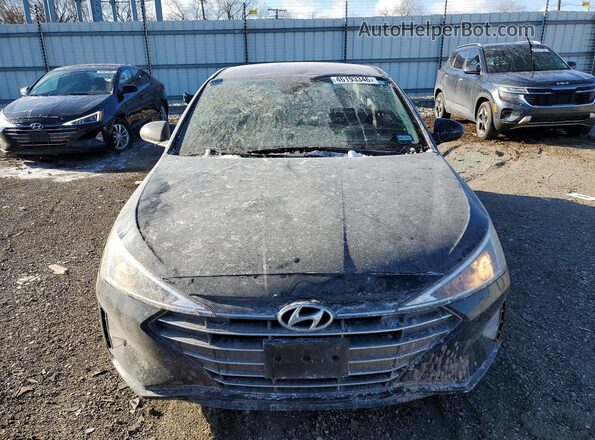 KMHD84LF5LU951904 2020 HYUNDAI ELANTRA Black წინა ხედი