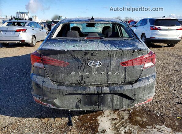 KMHD84LF5LU951904 2020 HYUNDAI ELANTRA Black უკანა ხედი