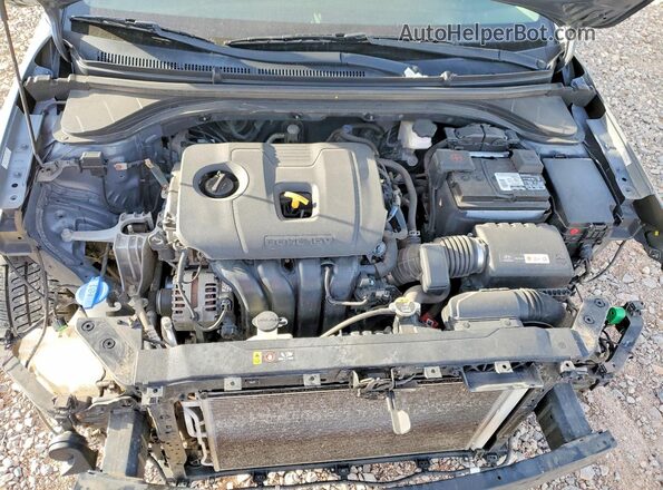KMHD84LF6KU764654 2019 HYUNDAI ELANTRA Серый Вид задней части салона