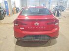 2019 Hyundai Elantra Se Red vin: KMHD84LF6KU873339