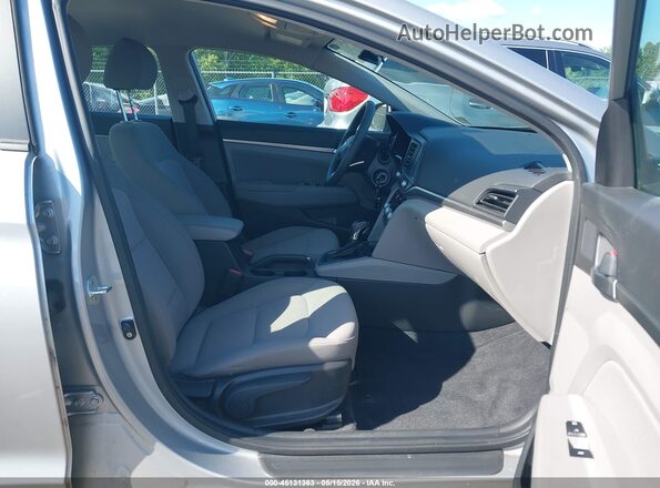 KMHD84LF6LU927918 2020 HYUNDAI ELANTRA Серебряный Вид салона спереди