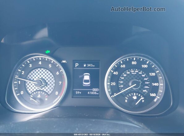 KMHD84LF6LU927918 2020 HYUNDAI ELANTRA Серебряный Вид задних сидений
