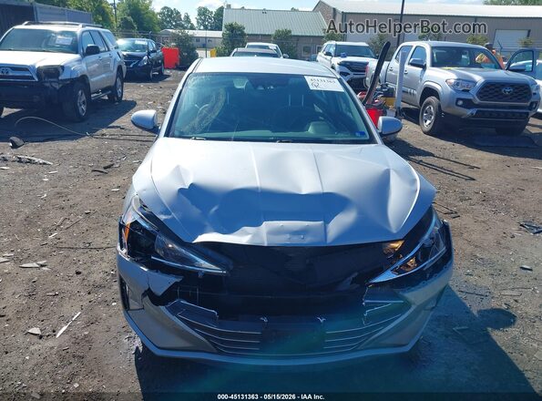 KMHD84LF6LU927918 2020 HYUNDAI ELANTRA Серебряный Вид задней части салона