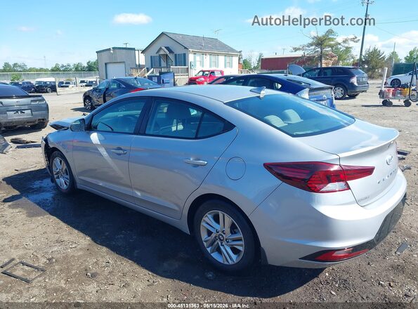 KMHD84LF6LU927918 2020 HYUNDAI ELANTRA Серебряный Задняя левая четверть