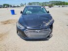 2017 Hyundai Elantra Limited Black vin: KMHD84LF7HU116099