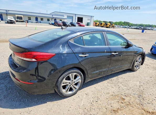 KMHD84LF7HU116099 2017 HYUNDAI ELANTRA Black Trasero derecho