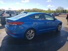 2017 Hyundai Elantra Limited Blue vin: KMHD84LF7HU227350