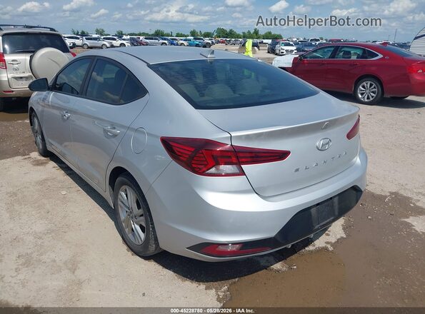 KMHD84LF7KU851544 2019 HYUNDAI ELANTRA Silver Tył lewy