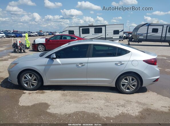 KMHD84LF7KU851544 2019 HYUNDAI ELANTRA Silver Widok wnętrza 360 stopni