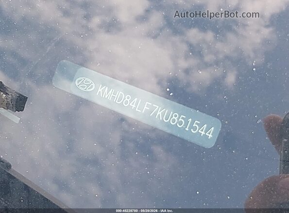 KMHD84LF7KU851544 2019 HYUNDAI ELANTRA Silver 