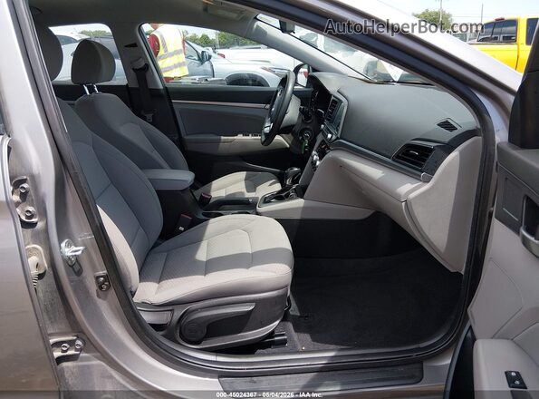 KMHD84LF7LU092301 2020 HYUNDAI ELANTRA Gray Widok wnętrza z przodu