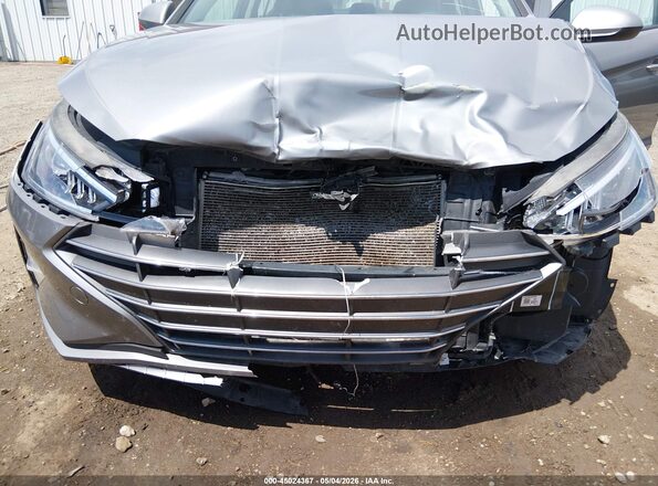 KMHD84LF7LU092301 2020 HYUNDAI ELANTRA Gray Widok z przodu