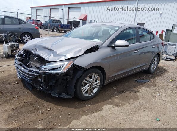 KMHD84LF7LU092301 2020 HYUNDAI ELANTRA Gray Przód lewy