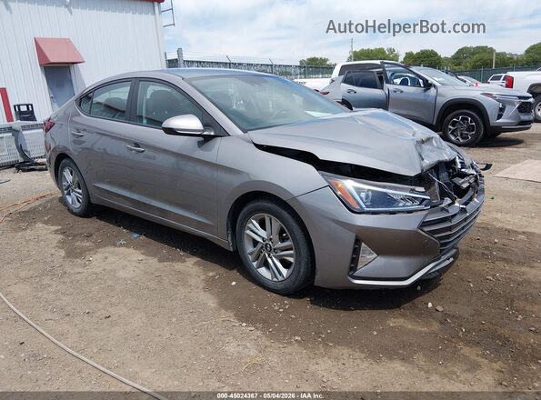 KMHD84LF7LU092301 2020 HYUNDAI ELANTRA Gray Przód prawy