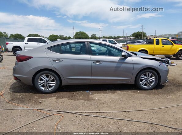 KMHD84LF7LU092301 2020 HYUNDAI ELANTRA Gray Widok wnętrza z tyłu