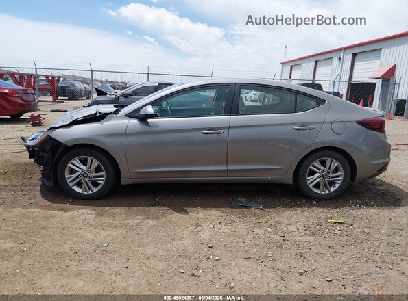 KMHD84LF7LU092301 2020 HYUNDAI ELANTRA Gray Widok wnętrza 360 stopni