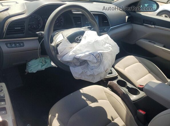 KMHD84LF7LU101482 2020 HYUNDAI ELANTRA Black Առջևի վահանակի տեսք