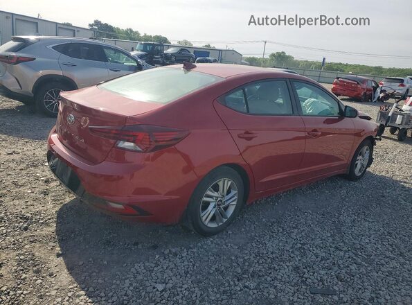 KMHD84LF7LU995239 2020 HYUNDAI ELANTRA Красный Задняя правая четверть