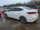2017 Hyundai Elantra Se White vin: KMHD84LF8HU343611