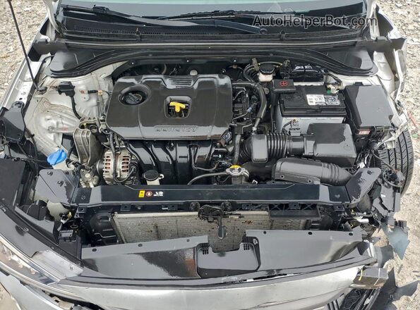 KMHD84LF8LU038280 2020 HYUNDAI ELANTRA Серебряный Вид задней части салона