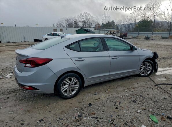 KMHD84LF8LU038280 2020 HYUNDAI ELANTRA Серебряный Задняя правая четверть