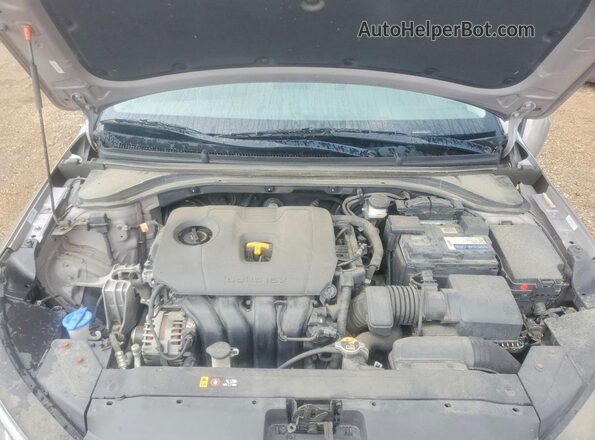 KMHD84LF8LU893979 2020 HYUNDAI ELANTRA Silver Widok wnętrza z tyłu