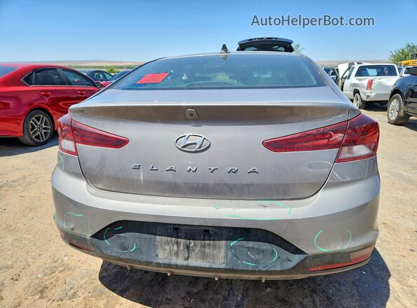 KMHD84LF8LU937043 2020 HYUNDAI ELANTRA Серый Вид сзади