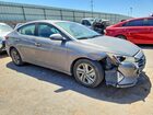 2020 Hyundai Elantra Sel Серый vin: KMHD84LF8LU937043