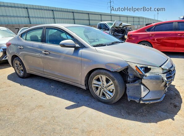 KMHD84LF8LU937043 2020 HYUNDAI ELANTRA Серый Передняя правая четверть