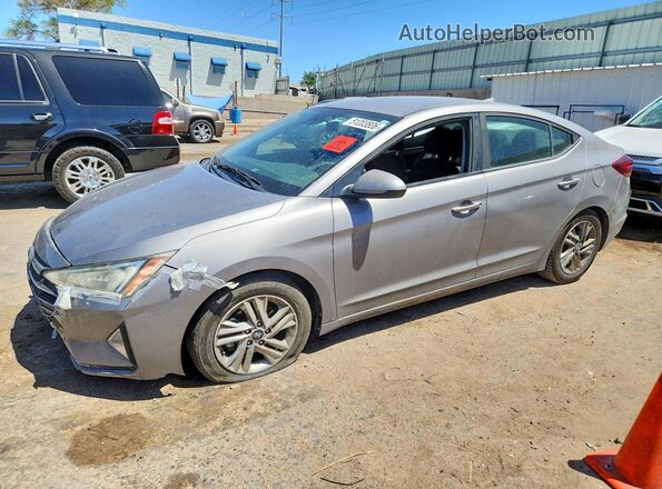 KMHD84LF8LU937043 2020 HYUNDAI ELANTRA Серый Передняя левая четверть